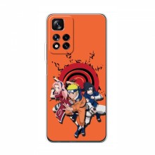 Naruto Anime Чехлы для Редми Нот 11 Про Плюс (AlphaPrint) Наруто с командой - купить на Floy.com.ua