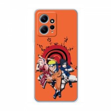 Naruto Anime Чехлы для Редми Ноут 12 (AlphaPrint) Наруто с командой - купить на Floy.com.ua