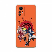 Naruto Anime Чехлы для Редми Ноут 12с (AlphaPrint) Наруто с командой - купить на Floy.com.ua