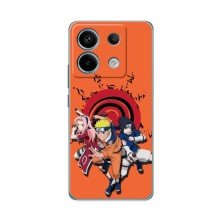 Naruto Anime Чехлы для Редми Нот 13 (5G) (AlphaPrint) Наруто с командой - купить на Floy.com.ua