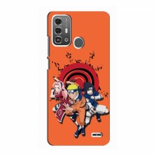 Naruto Anime Чехлы для ЗТЕ Блейд А53 Про (AlphaPrint) Наруто с командой - купить на Floy.com.ua
