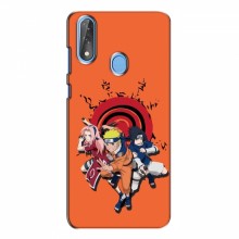 Naruto Anime Чехлы для ЗТЕ Блейд В10 (AlphaPrint) Наруто с командой - купить на Floy.com.ua