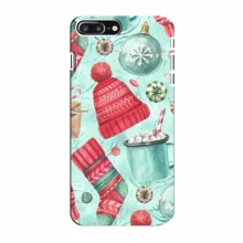 Новогодние Чехлы для Айфон 8 Плюс (VPrint) Одежда - купить на Floy.com.ua