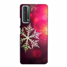 Новогодние Чехлы для Huawei P Smart 2021 (VPrint) Снежинка - купить на Floy.com.ua
