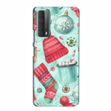 Новогодние Чехлы для Huawei P Smart 2021 (VPrint) Одежда - купить на Floy.com.ua