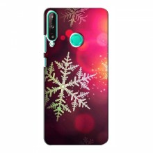 Новогодние Чехлы для Huawei P40 Lite e (VPrint) Снежинка - купить на Floy.com.ua