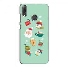Новогодние Чехлы для Huawei Y7 2019 (VPrint) - купить на Floy.com.ua