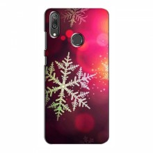 Новогодние Чехлы для Huawei Y7 2019 (VPrint) Снежинка - купить на Floy.com.ua