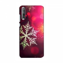 Новогодние Чехлы для Huawei P Smart S / Y8p (2020) (VPrint) Снежинка - купить на Floy.com.ua