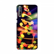 Новогодние Чехлы для Huawei P Smart S / Y8p (2020) (VPrint) Гирлянды - купить на Floy.com.ua