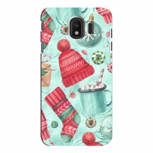 Новогодние Чехлы для Samsung J4 2018 (VPrint) Одежда - купить на Floy.com.ua