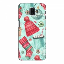 Новогодние Чехлы для Samsung J6 Plus, J6 Плюс 2018 (J610) (VPrint) Одежда - купить на Floy.com.ua