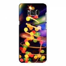 Новогодние Чехлы для Samsung S8, Galaxy S8, G950 (VPrint) Гирлянды - купить на Floy.com.ua