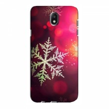 Новогодние Чехлы для Samsung J7 2017, J7 европейская версия (VPrint) Снежинка - купить на Floy.com.ua