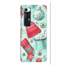 Новогодние Чехлы для Xiaomi Mi 10s (VPrint) Одежда - купить на Floy.com.ua