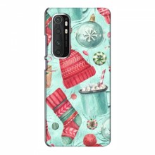 Новогодние Чехлы для Xiaomi Mi Note 10 Lite (VPrint) Одежда - купить на Floy.com.ua