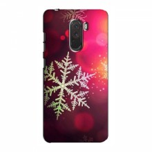 Новогодние Чехлы для Xiaomi Pocophone F1 (VPrint) Снежинка - купить на Floy.com.ua