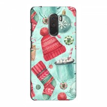 Новогодние Чехлы для Xiaomi Pocophone F1 (VPrint) Одежда - купить на Floy.com.ua