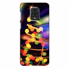 Новогодние Чехлы для Xiaomi Redmi Note 9 Pro (VPrint) Гирлянды - купить на Floy.com.ua