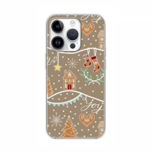 Новогодние, Праздничные Чехлы для iPhone 16 Pro Max - 2024 год Новогодние пряники - купить на Floy.com.ua