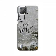 Новогодние, Праздничные Чехлы для Blackview A55 - 2024 год Let it snow - купить на Floy.com.ua