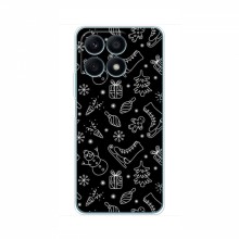Новогодние, Праздничные Чехлы для Huawei Honor X8a - 2024 год Новогодний фон - купить на Floy.com.ua
