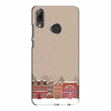 Новогодние, Праздничные Чехлы для Huawei P Smart 2019 - 2024 год Зимний город - купить на Floy.com.ua