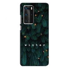 Новогодние, Праздничные Чехлы для Huawei P40 Pro - 2024 год Winter - купить на Floy.com.ua