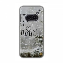 Новогодние, Праздничные Чехлы для Nothing Nothing Phone 2a - 2024 год Let it snow - купить на Floy.com.ua