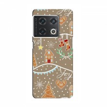 Новогодние, Праздничные Чехлы для OnePlus 10 Pro - 2024 год Новогодние пряники - купить на Floy.com.ua