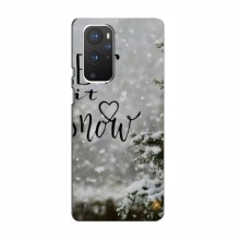 Новогодние, Праздничные Чехлы для OnePlus 9 - 2024 год Let it snow - купить на Floy.com.ua