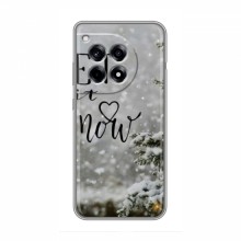 Новогодние, Праздничные Чехлы для OnePlus Ace 3 - 2024 год Let it snow - купить на Floy.com.ua