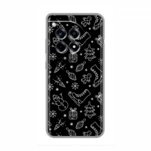 Новогодние, Праздничные Чехлы для OnePlus Ace 3 - 2024 год Новогодний фон - купить на Floy.com.ua