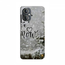 Новогодние, Праздничные Чехлы для OnePlus Nord N20 - 2024 год Let it snow - купить на Floy.com.ua