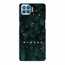 Новогодние, Праздничные Чехлы для OPPO Reno 4 Lite - 2024 год Winter - купить на Floy.com.ua