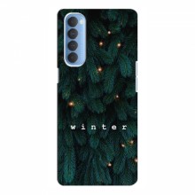 Новогодние, Праздничные Чехлы для OPPO Reno 4 Pro - 2024 год Winter - купить на Floy.com.ua