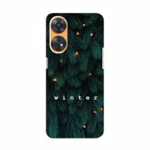 Новогодние, Праздничные Чехлы для OPPO Reno 8T - 2024 год Winter - купить на Floy.com.ua