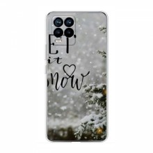 Новогодние, Праздничные Чехлы для RealMe 8 Pro - 2024 год Let it snow - купить на Floy.com.ua