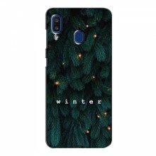 Новогодние, Праздничные Чехлы для Samsung Galaxy A20 2019 (A205F) - 2024 год Winter - купить на Floy.com.ua