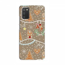 Новогодние, Праздничные Чехлы для Samsung Galaxy A02s - 2024 год Новогодние пряники - купить на Floy.com.ua