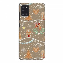 Новогодние, Праздничные Чехлы для Samsung Galaxy A31 (A315) - 2024 год Новогодние пряники - купить на Floy.com.ua