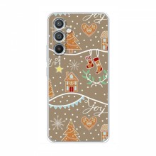 Новогодние, Праздничные Чехлы для Samsung Galaxy A34 - 2024 год Новогодние пряники - купить на Floy.com.ua