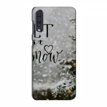 Новогодние, Праздничные Чехлы для Samsung Galaxy A50 2019 (A505F) - 2024 год Let it snow - купить на Floy.com.ua
