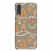 Новогодние, Праздничные Чехлы для Samsung Galaxy A70 2019 (A705F) - 2024 год Новогодние пряники - купить на Floy.com.ua