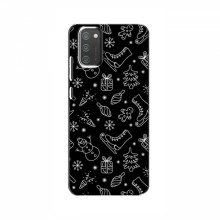 Новогодние, Праздничные Чехлы для Samsung Galaxy M02s - 2024 год