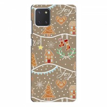 Новогодние, Праздничные Чехлы для Samsung Galaxy Note 10 Lite - 2024 год Новогодние пряники - купить на Floy.com.ua