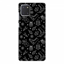 Новогодние, Праздничные Чехлы для Samsung Galaxy Note 10 Lite - 2024 год Новогодний фон - купить на Floy.com.ua
