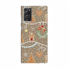 Новогодние, Праздничные Чехлы для Samsung Galaxy Note 20 - 2024 год Новогодние пряники - купить на Floy.com.ua