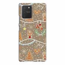 Новогодние, Праздничные Чехлы для Samsung Galaxy S10 Lite - 2024 год Новогодние пряники - купить на Floy.com.ua