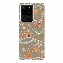 Новогодние, Праздничные Чехлы для Samsung Galaxy S20 Ultra - 2024 год Новогодние пряники - купить на Floy.com.ua